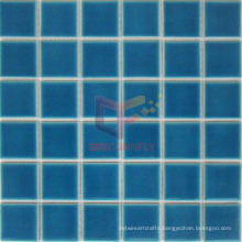 Navy Blue Ceramic Swimming Pool Mosaic Tiles (CST124)